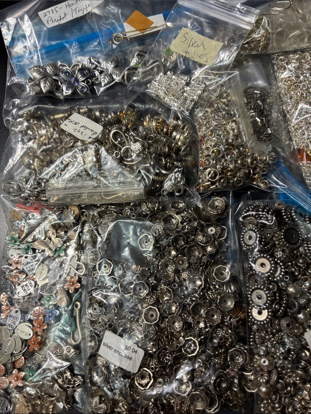 Assorted jewelry making findings